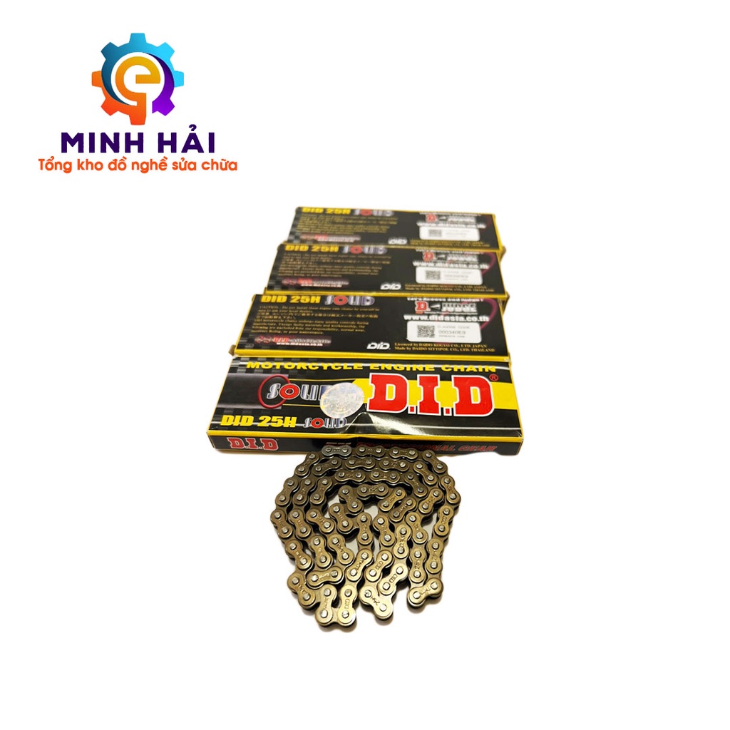 Sên Cam, Sên Đề DID Chính Hãng 120 Mắt, Dành Cho Các Loại Xe Số, Xe 62- 84-88-90 - Đồ Nghề Minh Hải