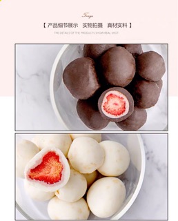 Socola bọc dâu tây sấy 🍓