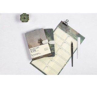 Sổ tay ghi chú lập kế hoạch sáng tạo hành trình Monet NB010