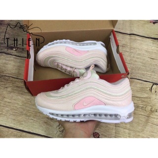 Ảnh thật - Giày Air Max 97 hồng da rắn