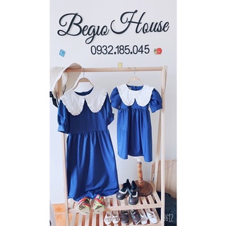 đầm đôi mẹ và bé gái