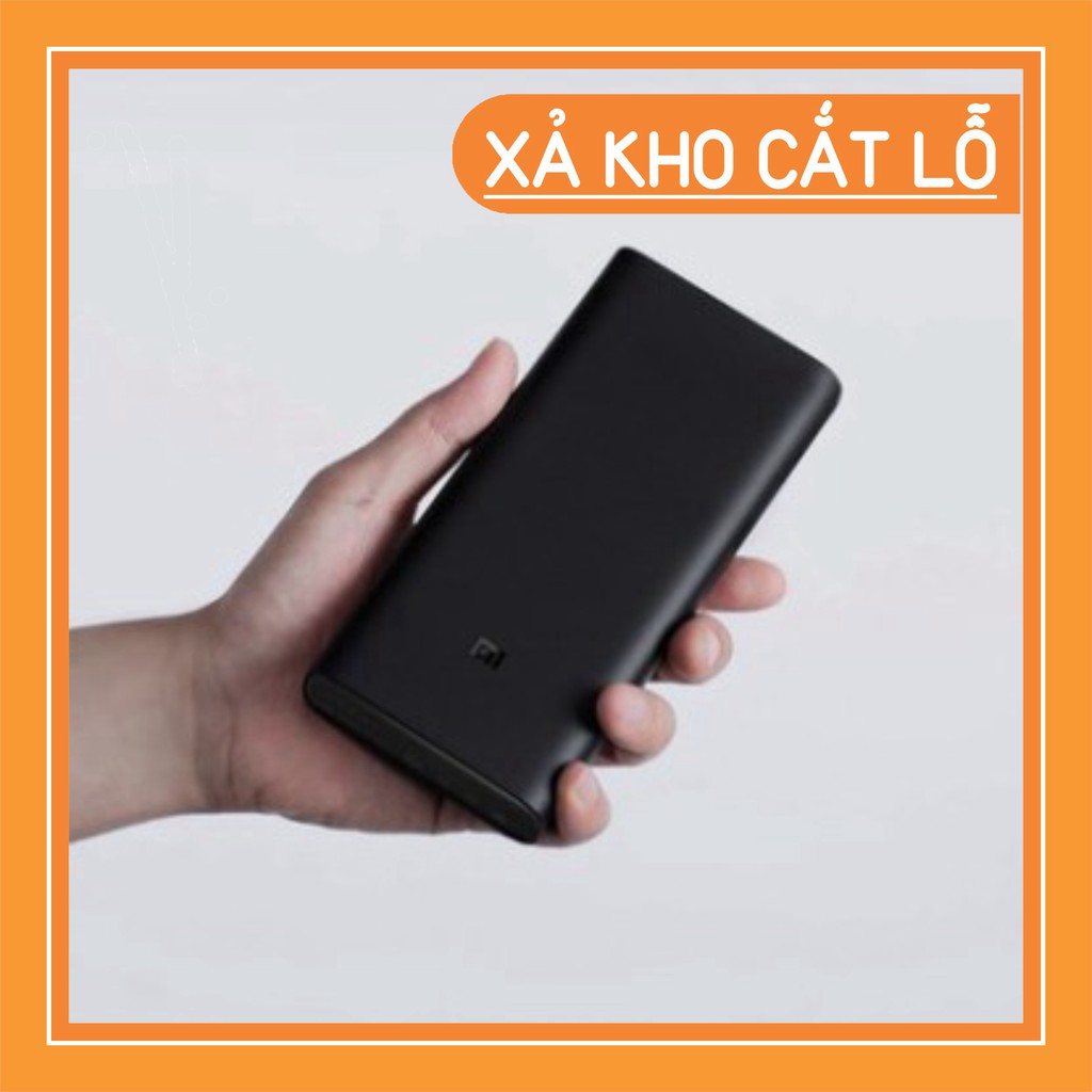 GIÁ KHUNG KHIẾP [45W] Pin Sạc dự phòng Xiaomi 3 20000 mAh - Pin dự phòng Xiaomi gen 3 PLM07ZM 20000 mAh GIÁ KHUNG KHIẾP