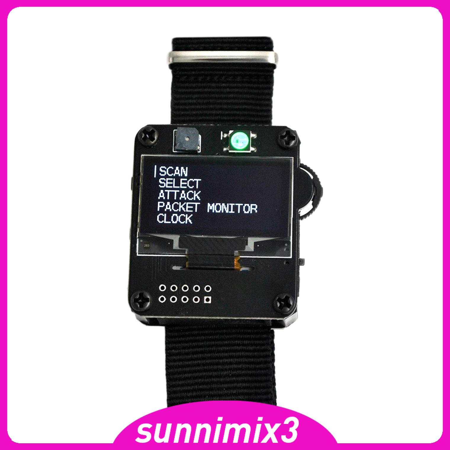 Dụng Cụ Kiểm Tra Wifi Esp8266 Với Pin 500mah Có Màn Hình Oled