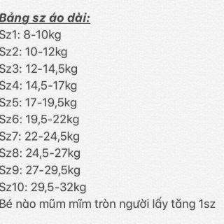 Váy diện tết cho bé