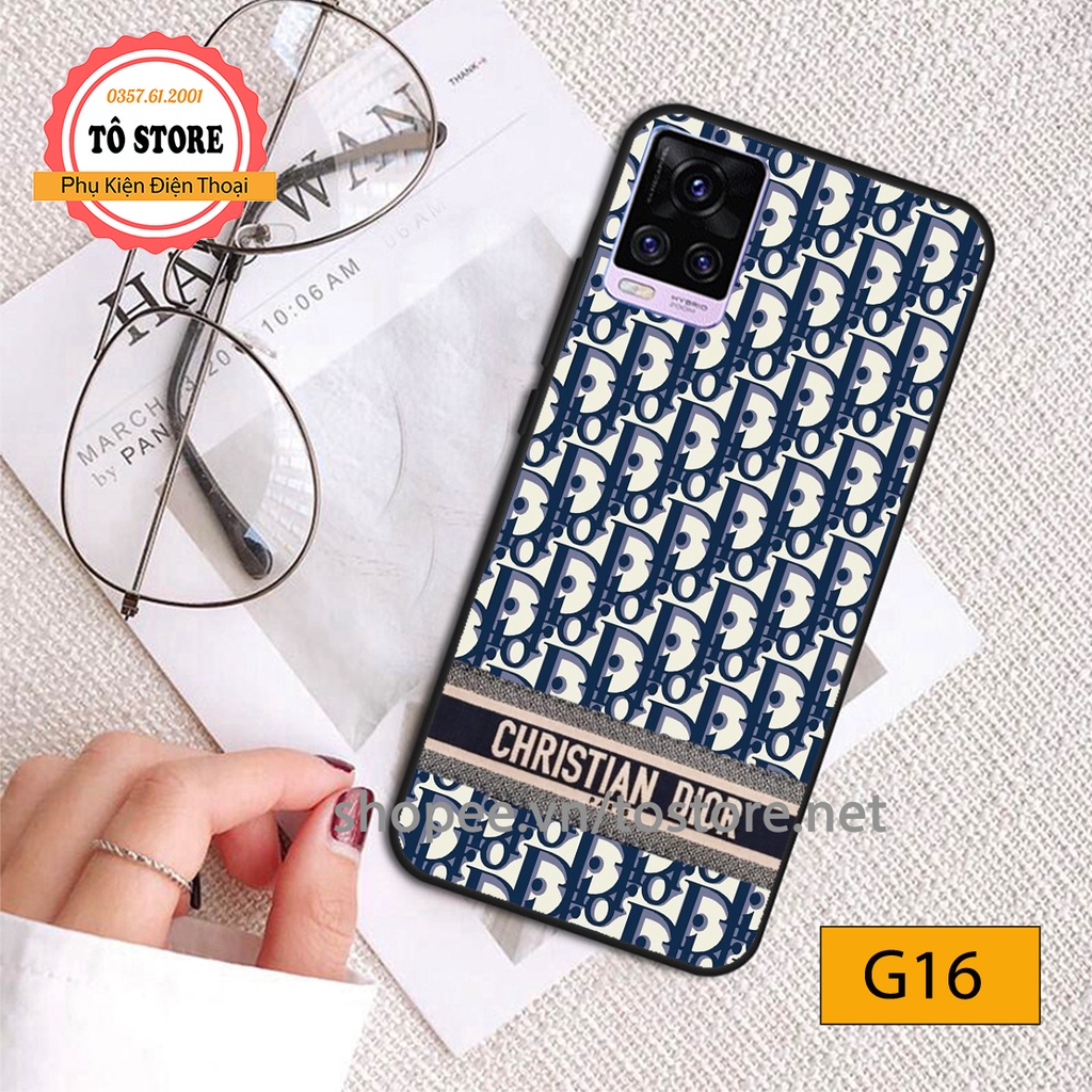 Ốp lưng Vivo Y21 / Vivo Y21S / Vivo V20 / Vivo V20 Pro / Vivo V21 / Vivo V21 Pro in hình GC/LV/DIOR cao cấp, độc đáo