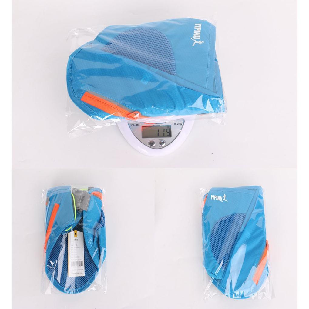 Túi đai đeo bụng hông chạy bộ phản quang , dây đeo thoáng khí YIPINU có ngăn đựng bình nước YS9