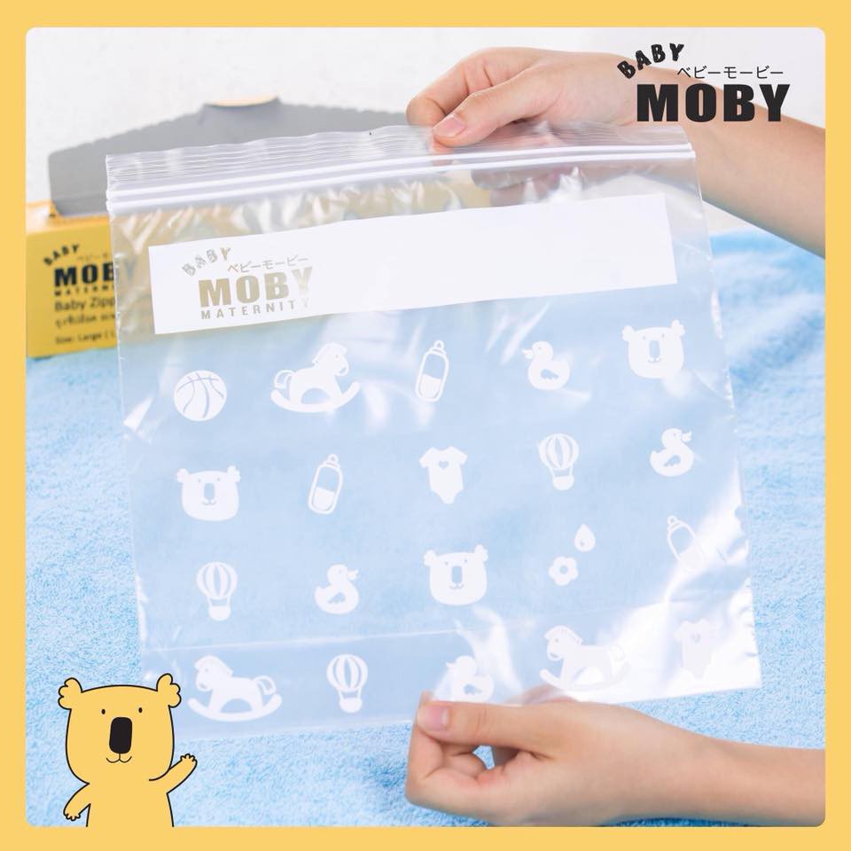 Túi Zip Đa Năng Moby Hộp 24 Cái Tiện Lợi