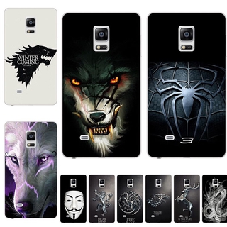 ốp lưng Bằng Silicone Mềm In Họa Tiết Hoa Lá Cho Samsung Galaxy Note Edge N9150 N915 Sm-N915F