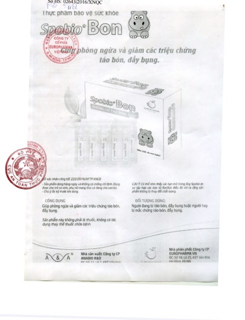 Spobio Bon Không lo rối loạn tiêu hoá táo bón - chuyên biệt cho trẻ sơ sinh và phụ nữ mang thai và đang cho con bú | BigBuy360 - bigbuy360.vn