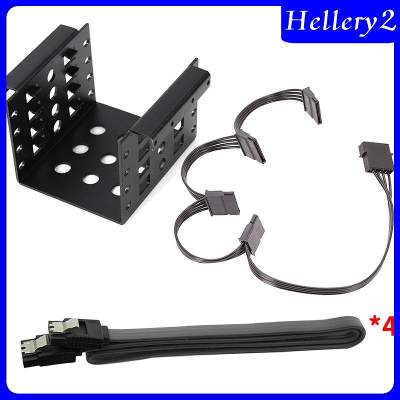 Khay Đựng Ổ Cứng Ssd Hdd 4-bay 2.5 Inch Sang 3.5 Inch | BigBuy360 - bigbuy360.vn