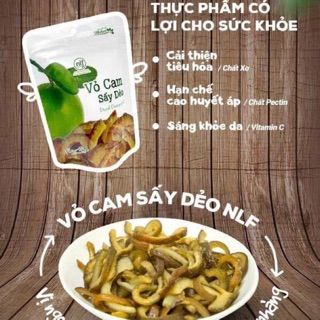 Vỏ cam sấy dẻo Nong Lam Food