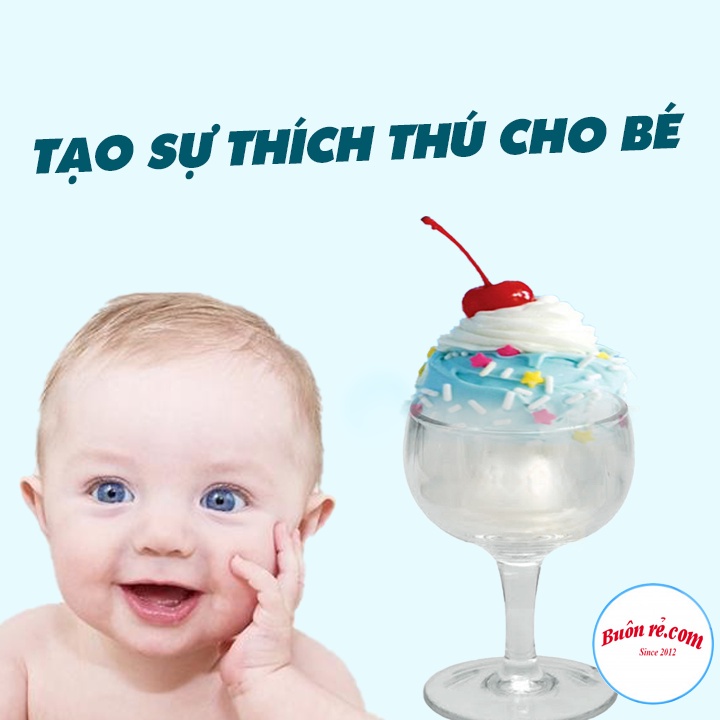 Ly đựng kem 2 size Việt Nhật – Cốc đưng kem nhựa trong tiện dụng – Br 01401