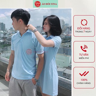[FREESHIP - TẶNG QUÀ -HÌNH THẬT] Váy Áo Polo Đôi, Đồ Đôi Đẹp Chất Liệu 100% Cotton Mềm Mịn Mặc Mát Hàng Cao Cấp Mới Nhất