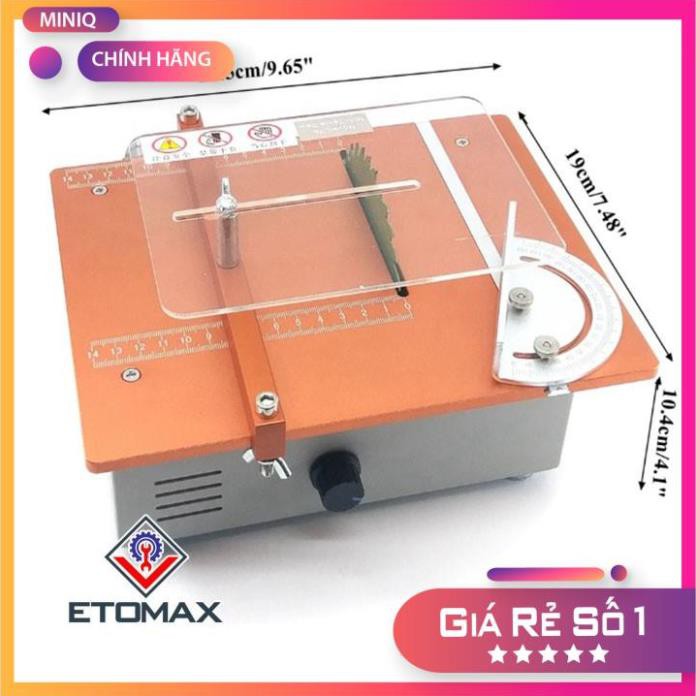 [Hàng loại 1-Bảo hành 12 tháng] Máy cưa bàn mini đa năng 24V 2in1 ( ETOMAX )