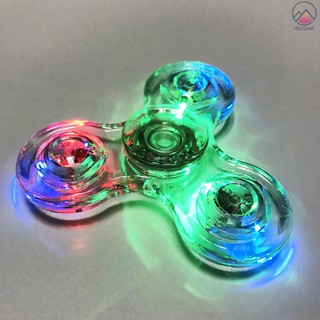 Mô hình con quay Fidget có đèn LED bằng nhựa EDC ADHD giúp giảm căng thẳng mệt mỏi