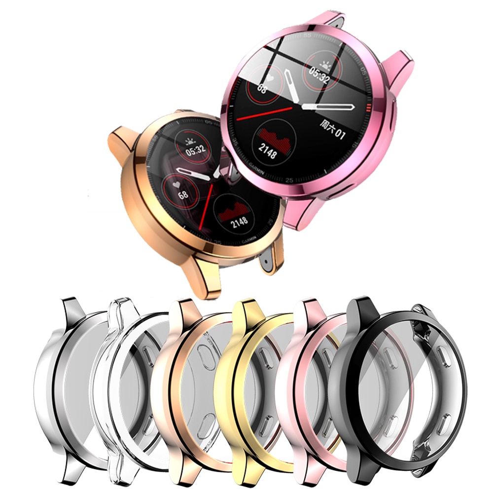 Ốp lưng TPU mềm bảo vệ toàn diện cho Garmin Vivoactive 4 4S / Venu 2 2S