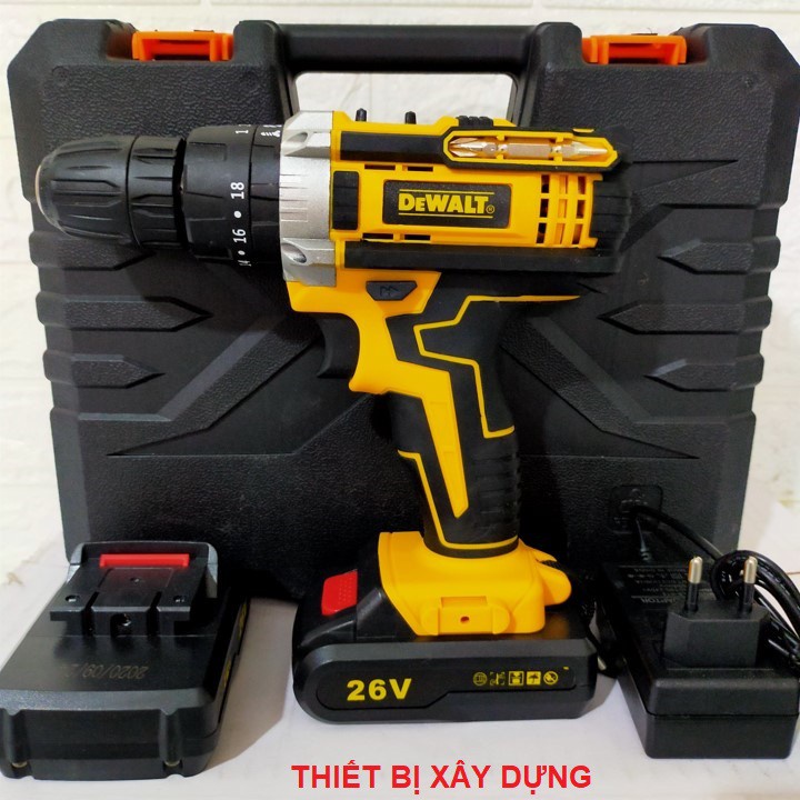 Máy khoan pin 26 V DEWALT