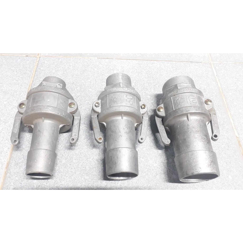 khớp nối nhanh phi 40 phi 50 phi 60 cùm nhôm