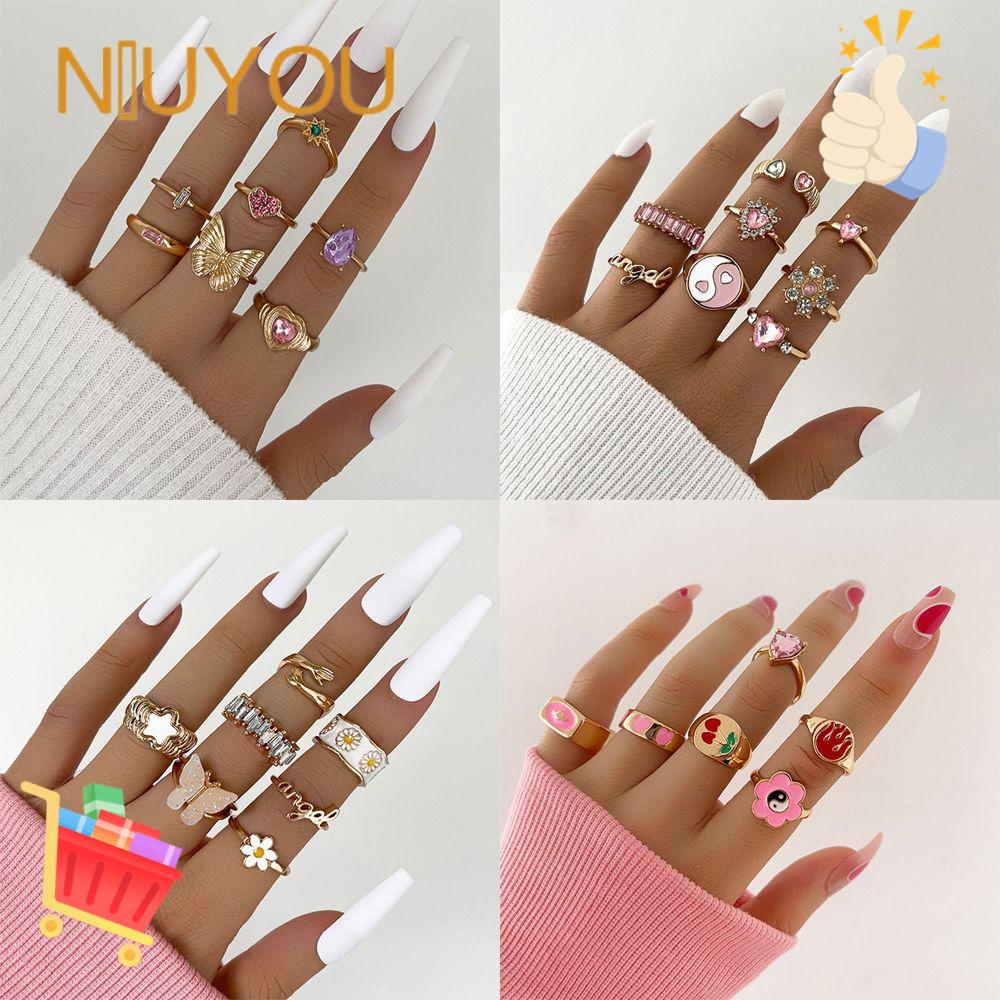 Nhẫn Hình Bướm Phong Cách Vintage Thời Trang|Trái Tim