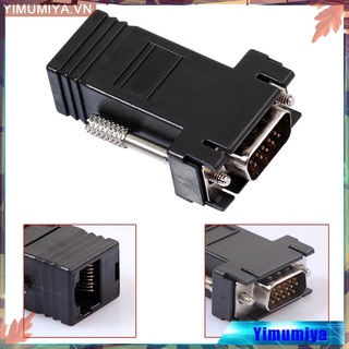 Đầu chuyển giắc VGA sang cổng RJ45/Đầu chuyển cổng VGA sang cổng RJ45