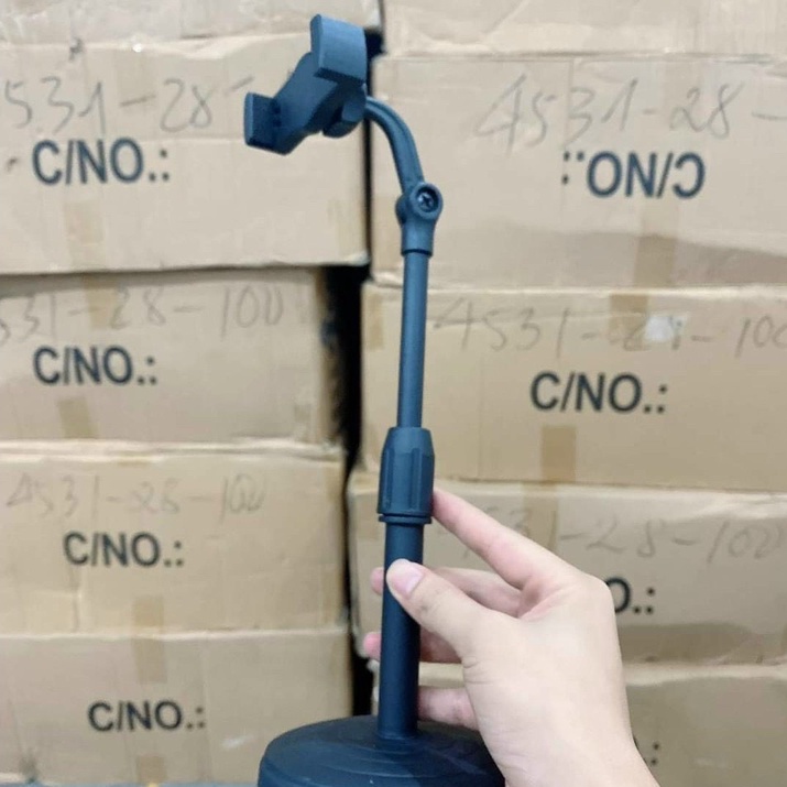 Cây Kẹp Điện Thoại Để Bàn Có Chân Đế Chắc Chắn , Cao tối đa 38cm , hỗ trợ livestream , xem phim , quay video  - Fantek