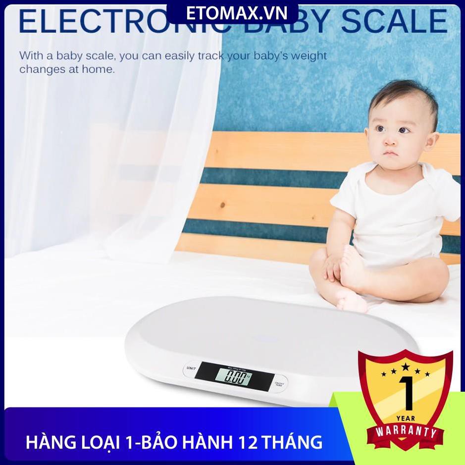 [Hàng cao cấp-Freeship] Cân trẻ em điện tử Baby Scale DL-13D 20kg/10g