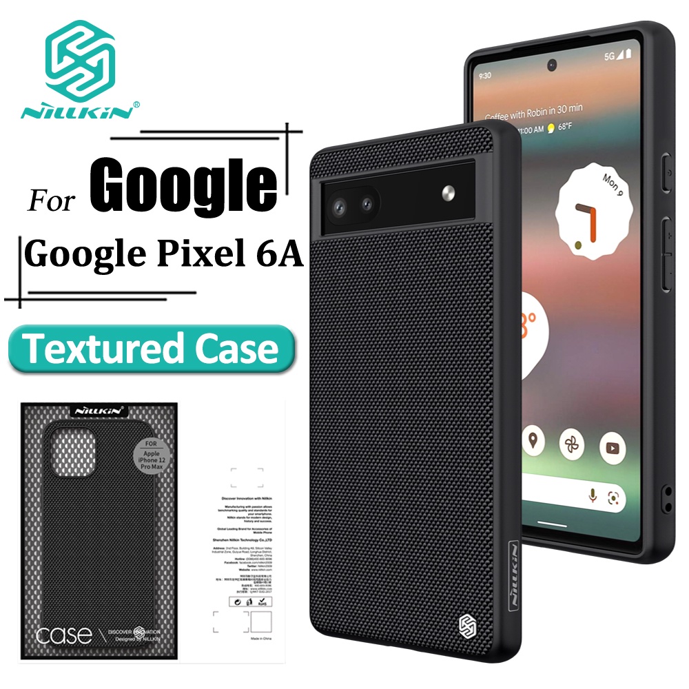 Ốp điện thoại Nillkin bằng sợi nylon nhẹ chống trượt/ chống sốc cho Google Pixel 6A
