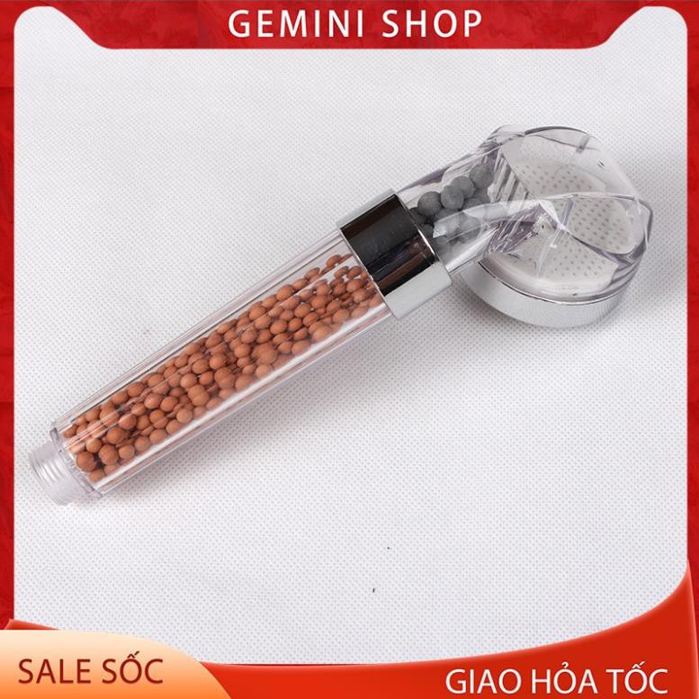 Đầu vòi hoa sen tăng áp lọc nước siêu bền 6 cm phun nước mạnh DVS1 HEAD SHOP