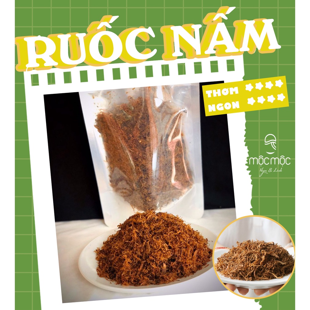 Ruốc nấm hương chay hữu cơ Mộc Mộc 200g - Ruốc nấm sạch - Ruốc nấm - Ruốc nấm Mộc Mộc | BigBuy360 - bigbuy360.vn