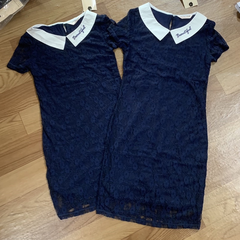 Sót kho váy ren mềm lót cotton bé gái nhỡ dư xịn