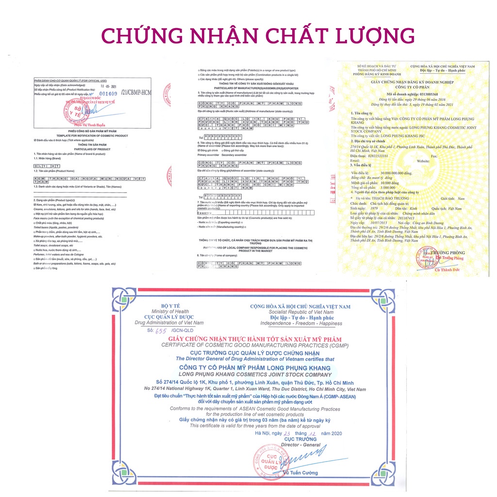 Kem ngừa mụn - Trắng da - Ngừa vết thâm OLY HT