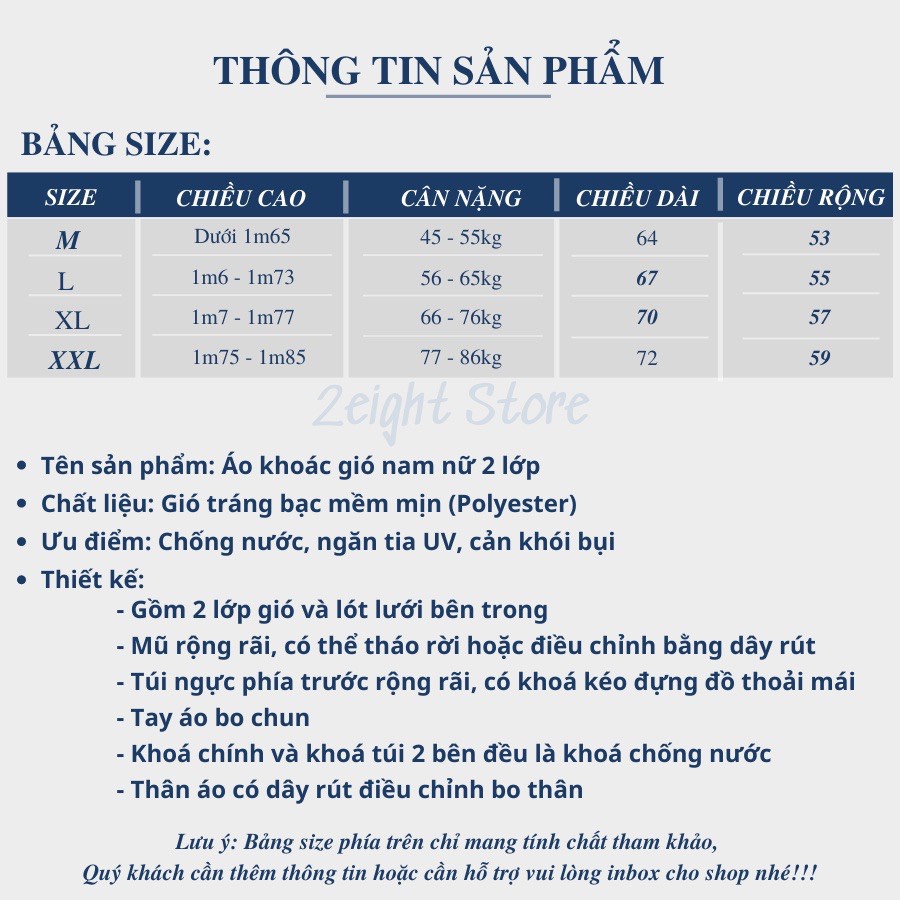 Áo khoác gió nam nữ 2 lớp 3C PLUS cao cấp thể thao chống nước có mũ thời trang chống tia uv REMMY