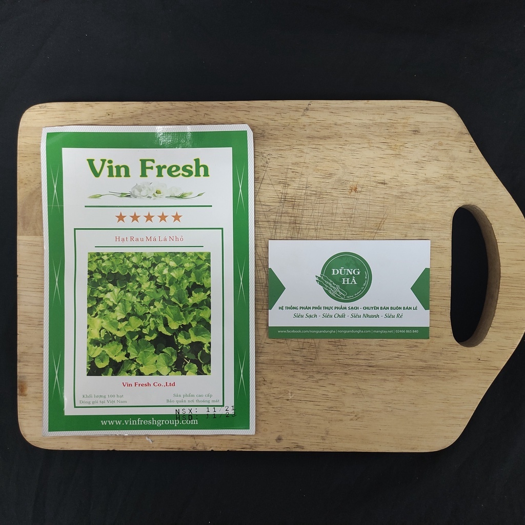 Hạt giống rau má 0.5gram