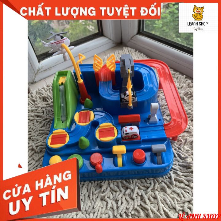 Đồ chơi -Xe Phiêu Lưu Phát Triển Tư Duy Cho Bé - Bộ Cỡ Lớn