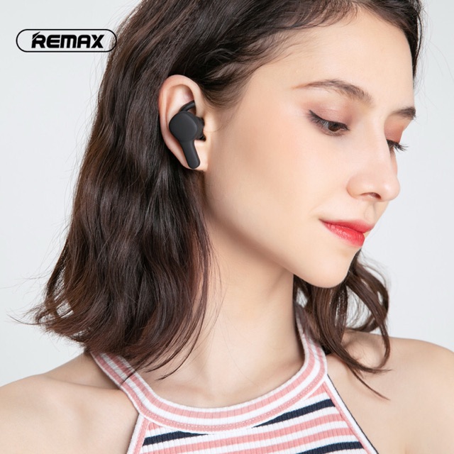 Tai nghe bluetooth cảm ứng Remax TWS-6 V5.0 kết nối từng tai riêng biệt