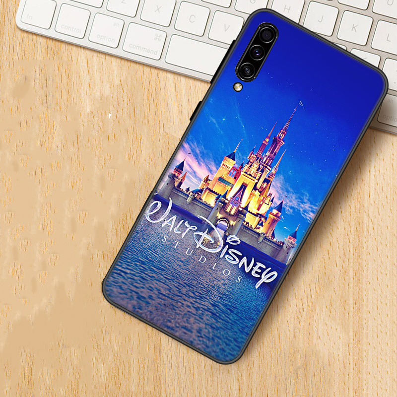 ốp điện thoại Tpu Mềm In Hình Lâu Đài Disney Cho Samsung S6 S6 Edge S7 S7 Edge S8 Plus S9 Plus S10 S10E