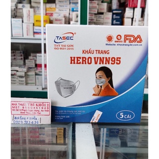 Khẩu trang Hero VNN95 hộp 5 cái