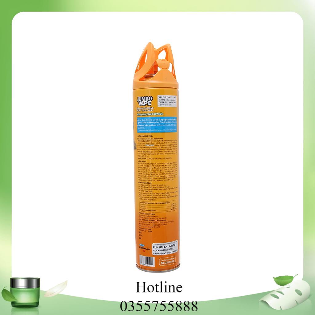 Bình Xịt Côn Trùng Jumbo Vape Odour Less