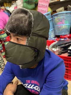 Mũ lông siêu ấm luôn nhé