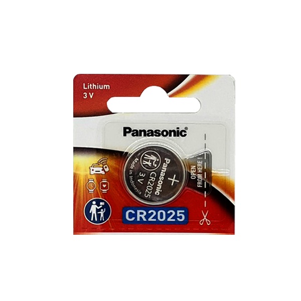 Pin CR2025 Panasonic lithium 3V vỉ 1 viên cao cấp