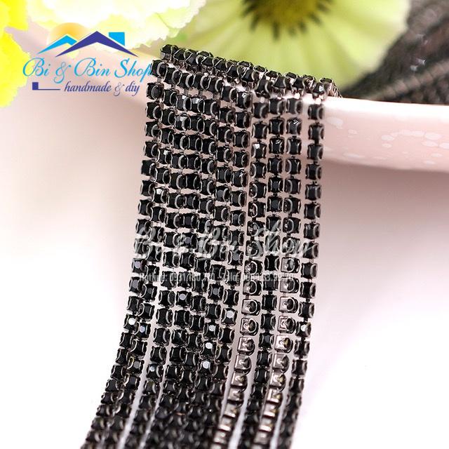 1 Mét Dây Xoàn Chấu D Đính Kết Trang Phục Thời Trang, Làm Phụ Kiện Handmade - Bi &amp; Bin Shop