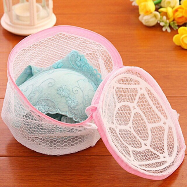 Túi lưới giặt tròn bảo vệ đồ lót