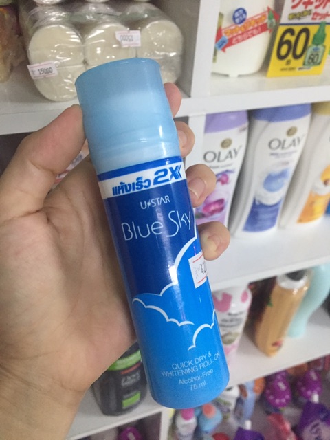 Lăn khử mùi 2X-Quick Dry &amp; Whitening Roll On Thái Lan