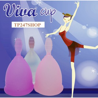 Freeship 99k TQ_Cốc nguyệt san chất liệu Silicone cao cấp size L ( hồng/ tím)