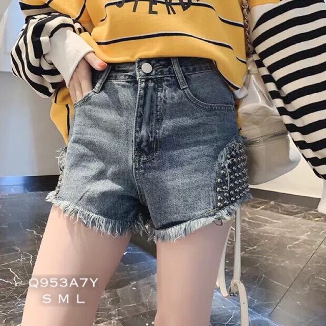 Quần short bò nữ 💕 Quần sooc bò jean nữ siêu rẻ , siêu đẹp - Shop Bé Sâu | BigBuy360 - bigbuy360.vn