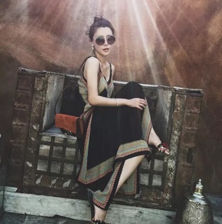 [ 2018] Maxi thổ cẩm ( s,M,L,XL )