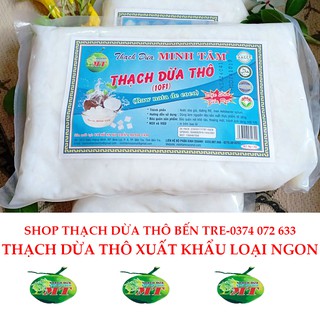 Combo 2 kg thạch dừa thô tặng kèm hương dừa