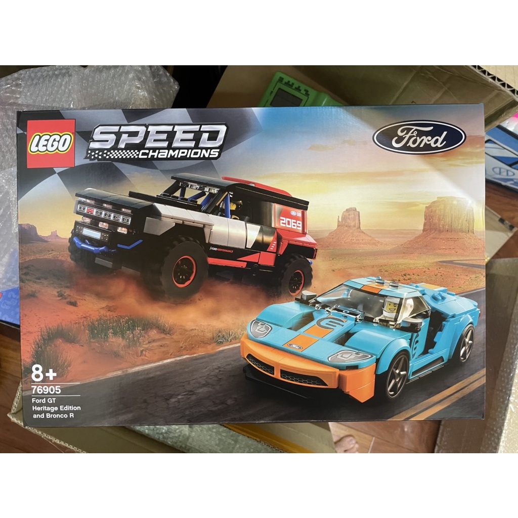 Lego 76905 Speed Champions Ford GT Heritage Edition and Bronco R ( Hàng có sẵn )