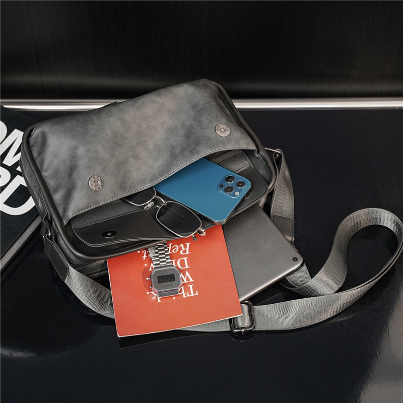 Túi Da Đeo Chéo Thời Trang Cho Nam