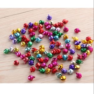 50 chuông lục lạc mini 6mm đủ màu
